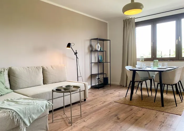 Lejlighed Mit Rheinblick, Messe, Balkon, Kueche, Parkplatz