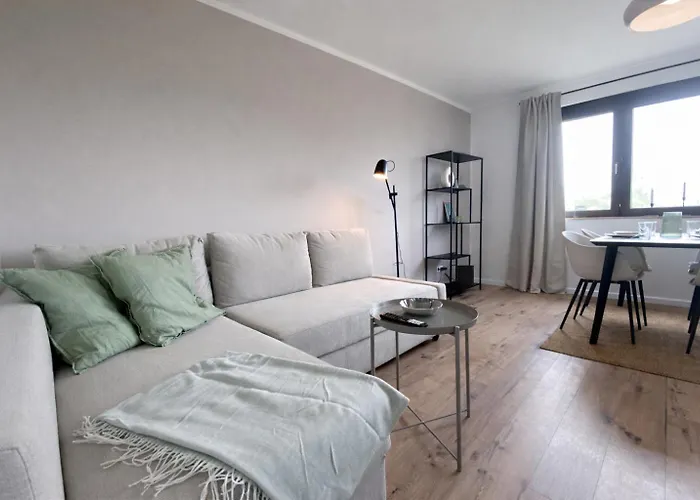 Lejlighed Mit Rheinblick, Messe, Balkon, Kueche, Parkplatz Neuss